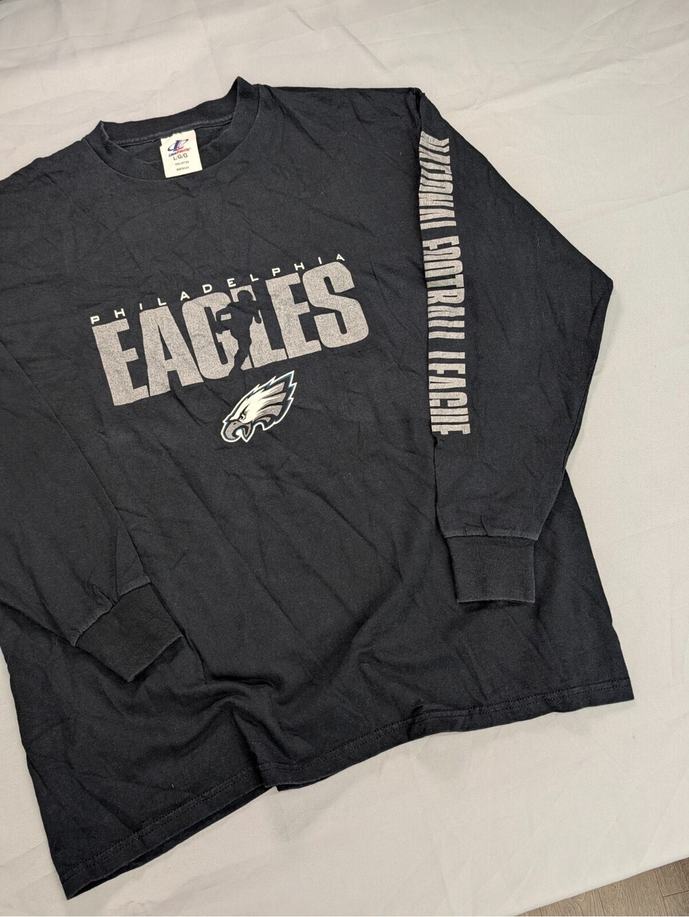 Vintage Philadelphia Eagles Shirt Long Sleeve Large